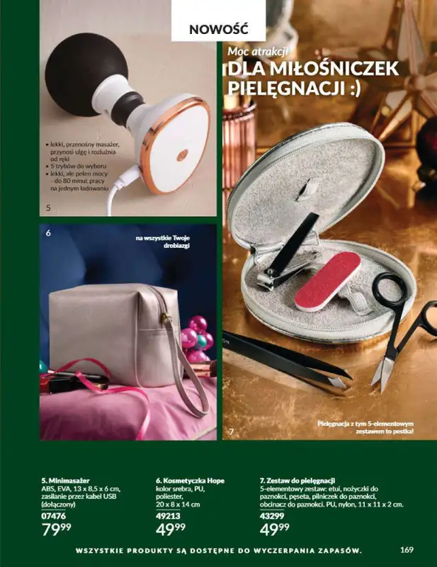 AVON - gazetka promocyjna Katalog grudzień 2024 od soboty 30.11 do wtorku 31.12 - strona 169