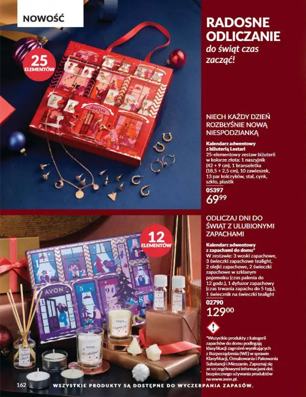 AVON - gazetka promocyjna Katalog grudzień 2024 od soboty 30.11 do wtorku 31.12 - strona 162