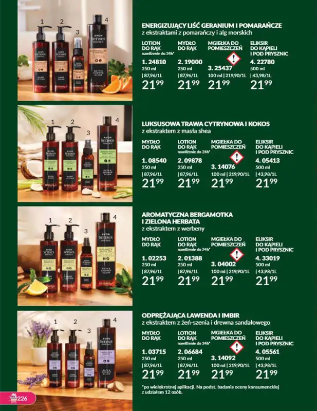 AVON - gazetka promocyjna Katalog grudzień 2024 od soboty 30.11 do wtorku 31.12 - strona 226