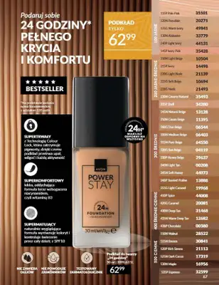 AVON - gazetka promocyjna Katalog grudzień 2024 od soboty 30.11 do wtorku 31.12 - strona 67