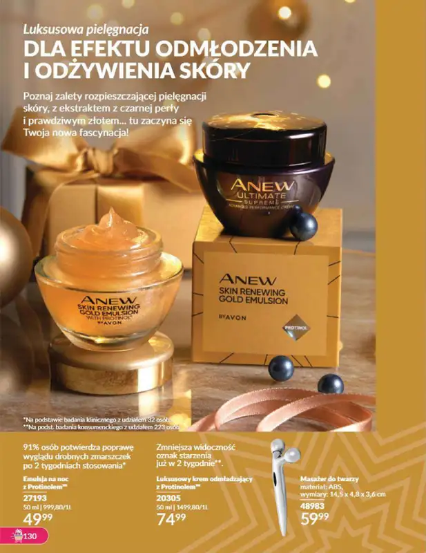 AVON - gazetka promocyjna Katalog grudzień 2024 od soboty 30.11 do wtorku 31.12 - strona 130