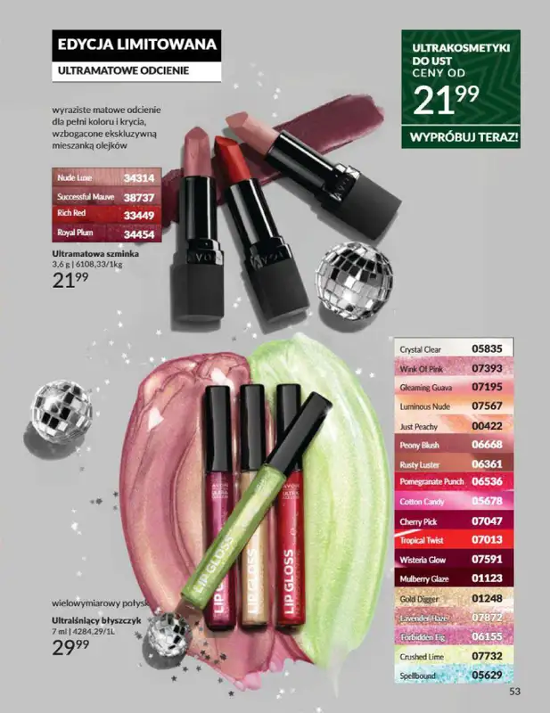 AVON - gazetka promocyjna Katalog grudzień 2024 od soboty 30.11 do wtorku 31.12 - strona 53