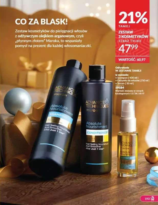 AVON - gazetka promocyjna Katalog grudzień 2024 od soboty 30.11 do wtorku 31.12 - strona 193