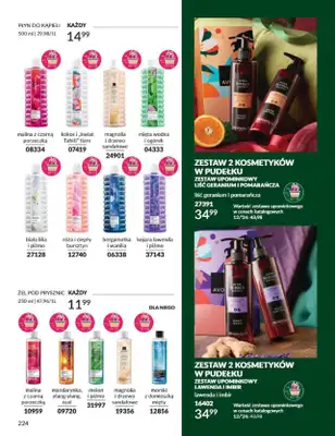 AVON - gazetka promocyjna Katalog grudzień 2024 od soboty 30.11 do wtorku 31.12 - strona 224