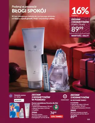 AVON - gazetka promocyjna Katalog grudzień 2024 od soboty 30.11 do wtorku 31.12 - strona 101