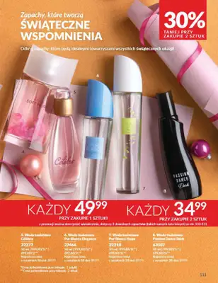 AVON - gazetka promocyjna Katalog grudzień 2024 od soboty 30.11 do wtorku 31.12 - strona 111