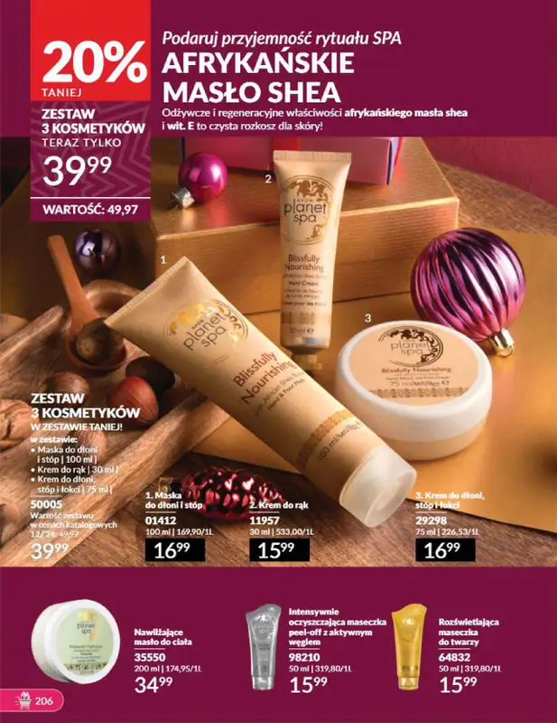 AVON - gazetka promocyjna Katalog grudzień 2024 od soboty 30.11 do wtorku 31.12 - strona 206