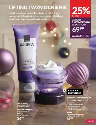 AVON - gazetka promocyjna Katalog grudzień 2024 od soboty 30.11 do wtorku 31.12 - strona 127
