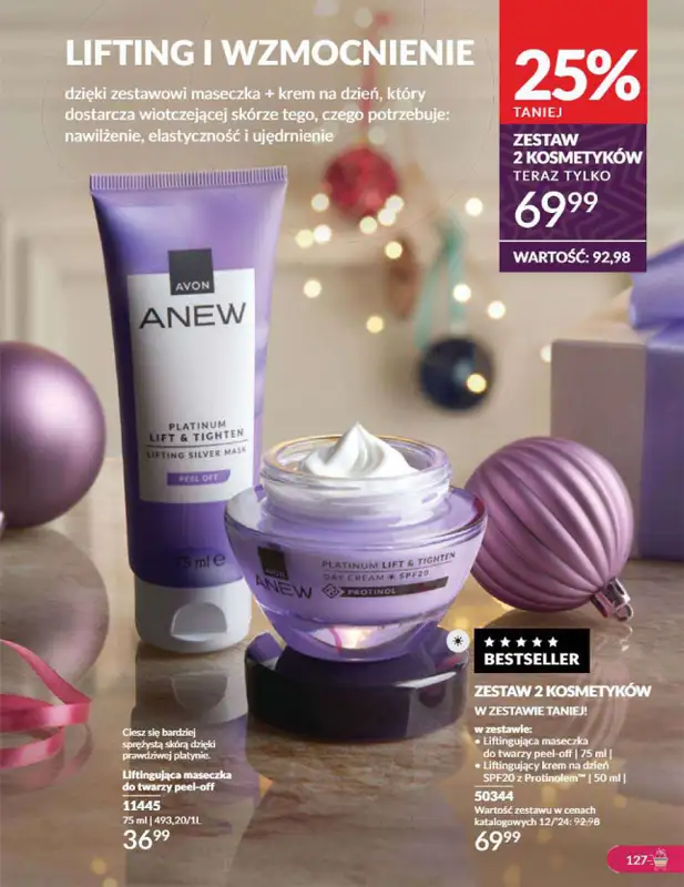 AVON - gazetka promocyjna Katalog grudzień 2024 od soboty 30.11 do wtorku 31.12 - strona 127