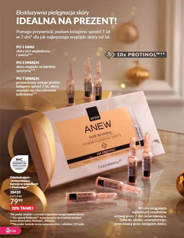 AVON - gazetka promocyjna Katalog grudzień 2024 od soboty 30.11 do wtorku 31.12 - strona 136