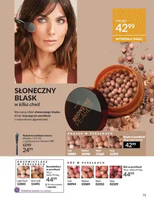 AVON - gazetka promocyjna Katalog grudzień 2024 od soboty 30.11 do wtorku 31.12 - strona 73