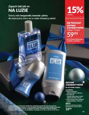 AVON - gazetka promocyjna Katalog grudzień 2024 od soboty 30.11 do wtorku 31.12 - strona 43