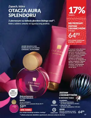 AVON - gazetka promocyjna Katalog grudzień 2024 od soboty 30.11 do wtorku 31.12 - strona 37
