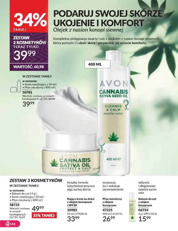 AVON - gazetka promocyjna Katalog grudzień 2024 od soboty 30.11 do wtorku 31.12 - strona 144