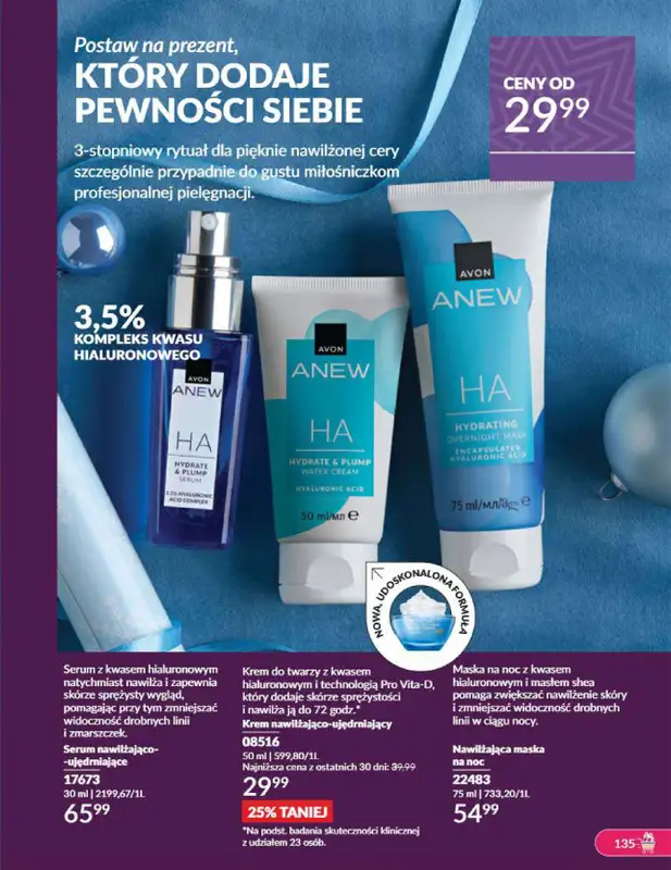 AVON - gazetka promocyjna Katalog grudzień 2024 od soboty 30.11 do wtorku 31.12 - strona 135