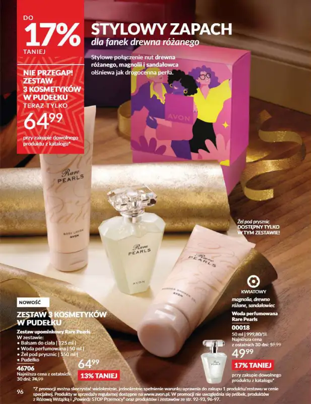 AVON - gazetka promocyjna Katalog grudzień 2024 od soboty 30.11 do wtorku 31.12 - strona 96
