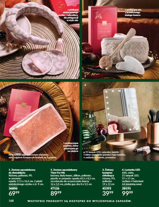 AVON - gazetka promocyjna Katalog grudzień 2024 od soboty 30.11 do wtorku 31.12 - strona 168