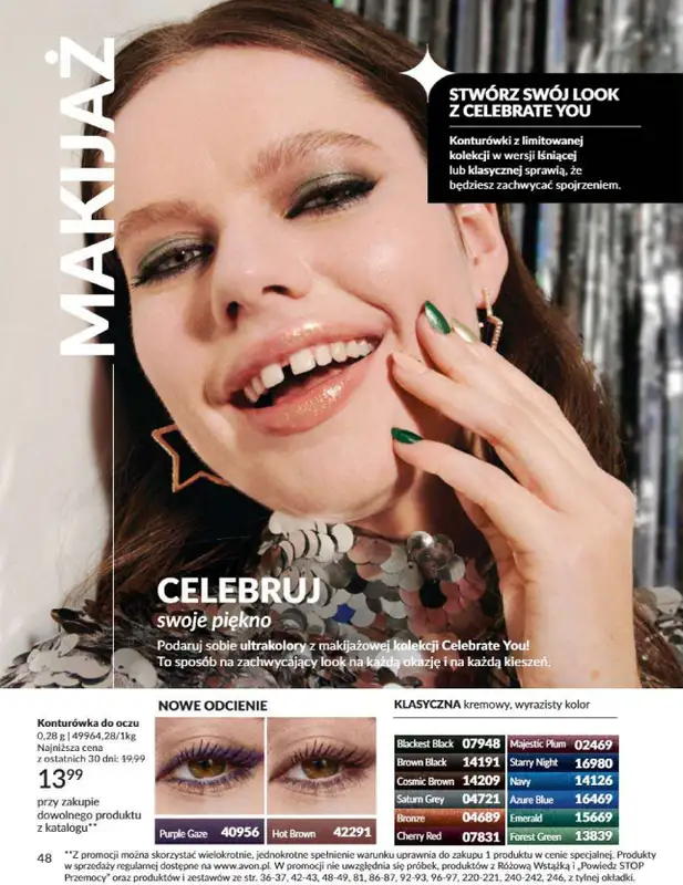 AVON - gazetka promocyjna Katalog grudzień 2024 od soboty 30.11 do wtorku 31.12 - strona 48