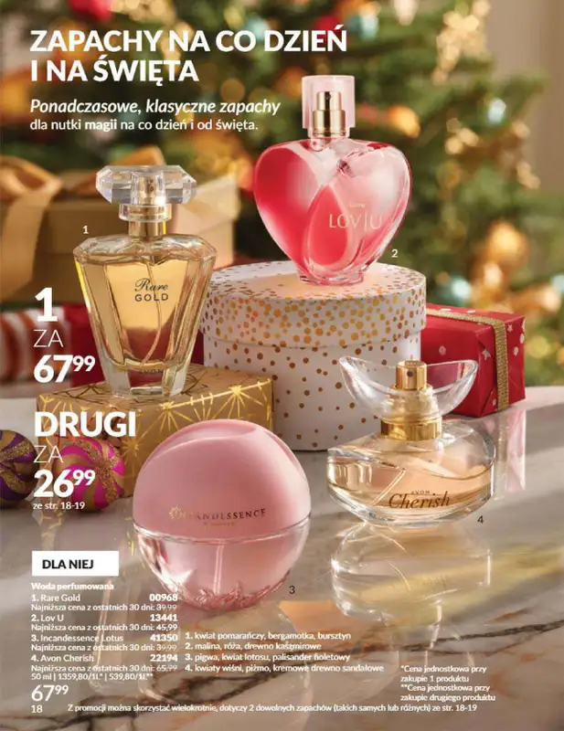 AVON - gazetka promocyjna Katalog grudzień 2024 od soboty 30.11 do wtorku 31.12 - strona 18