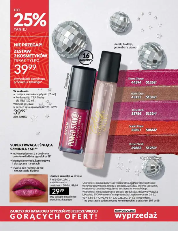 AVON - gazetka promocyjna Katalog grudzień 2024 od soboty 30.11 do wtorku 31.12 - strona 252