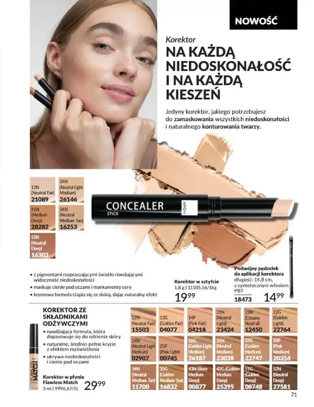 AVON - gazetka promocyjna Katalog grudzień 2024 od soboty 30.11 do wtorku 31.12 - strona 71