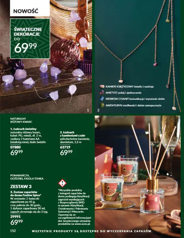 AVON - gazetka promocyjna Katalog grudzień 2024 od soboty 30.11 do wtorku 31.12 - strona 152