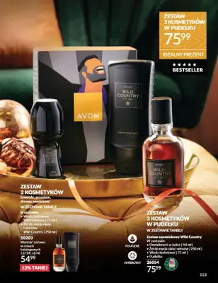 AVON - gazetka promocyjna Katalog grudzień 2024 od soboty 30.11 do wtorku 31.12 - strona 113