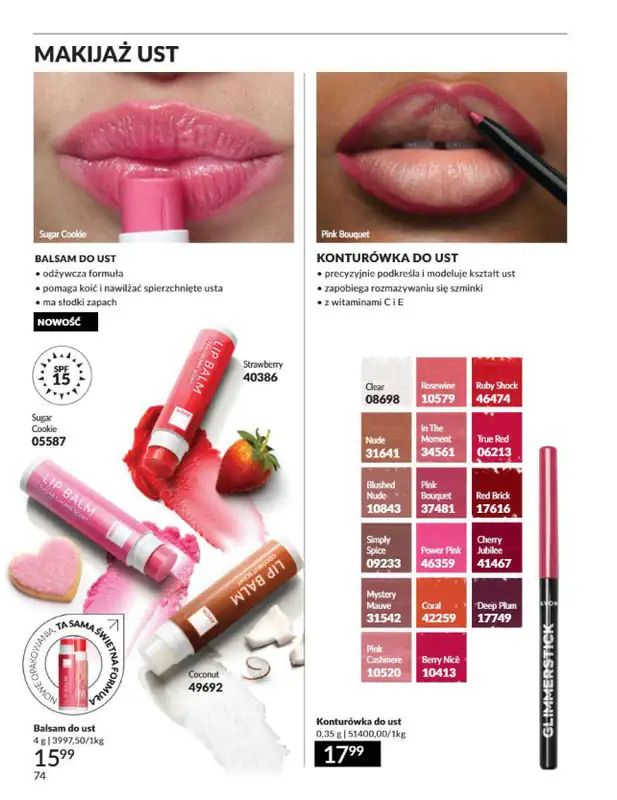 AVON - gazetka promocyjna Katalog grudzień 2024 od soboty 30.11 do wtorku 31.12 - strona 74
