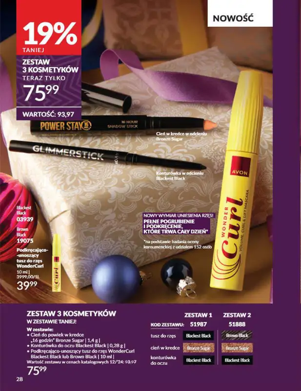 AVON - gazetka promocyjna Katalog grudzień 2024 od soboty 30.11 do wtorku 31.12 - strona 28