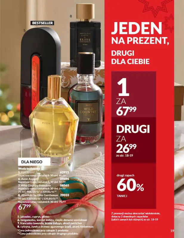 AVON - gazetka promocyjna Katalog grudzień 2024 od soboty 30.11 do wtorku 31.12 - strona 19