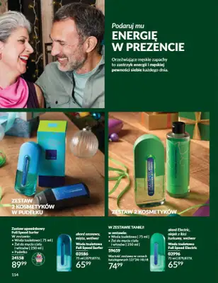 AVON - gazetka promocyjna Katalog grudzień 2024 od soboty 30.11 do wtorku 31.12 - strona 114