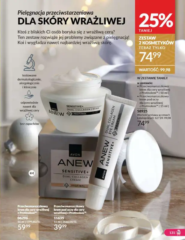 AVON - gazetka promocyjna Katalog grudzień 2024 od soboty 30.11 do wtorku 31.12 - strona 131