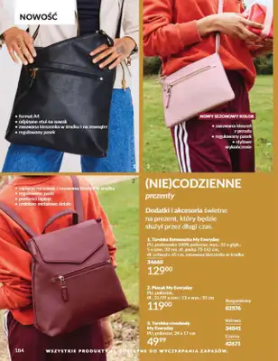 AVON - gazetka promocyjna Katalog grudzień 2024 od soboty 30.11 do wtorku 31.12 - strona 184