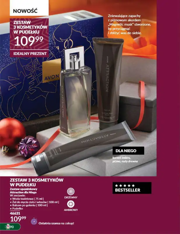 AVON - gazetka promocyjna Katalog grudzień 2024 od soboty 30.11 do wtorku 31.12 - strona 90