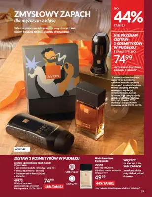 AVON - gazetka promocyjna Katalog grudzień 2024 od soboty 30.11 do wtorku 31.12 - strona 97