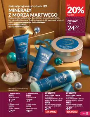 AVON - gazetka promocyjna Katalog grudzień 2024 od soboty 30.11 do wtorku 31.12 - strona 207