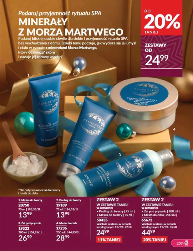 AVON - gazetka promocyjna Katalog grudzień 2024 od soboty 30.11 do wtorku 31.12 - strona 207