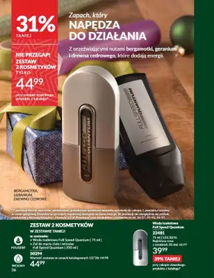 AVON - gazetka promocyjna Katalog grudzień 2024 od soboty 30.11 do wtorku 31.12 - strona 36