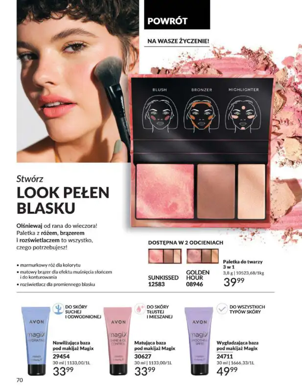 AVON - gazetka promocyjna Katalog grudzień 2024 od soboty 30.11 do wtorku 31.12 - strona 70