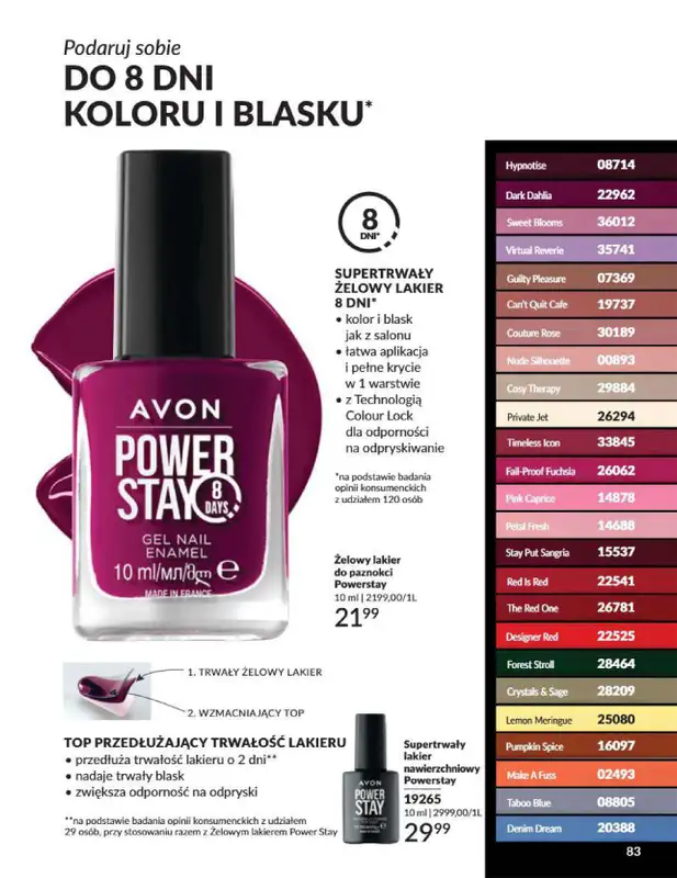 AVON - gazetka promocyjna Katalog grudzień 2024 od soboty 30.11 do wtorku 31.12 - strona 83