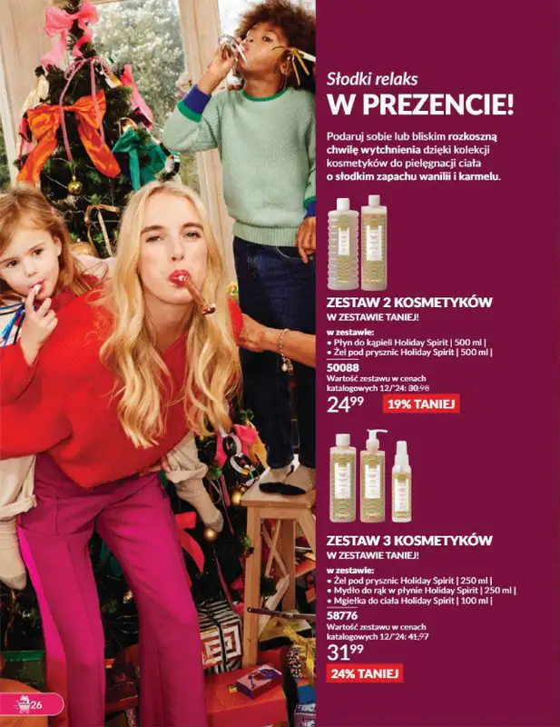 AVON - gazetka promocyjna Katalog grudzień 2024 od soboty 30.11 do wtorku 31.12 - strona 26