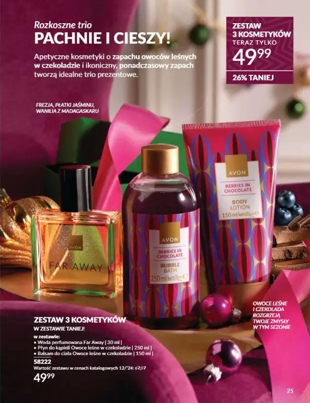 AVON - gazetka promocyjna Katalog grudzień 2024 od soboty 30.11 do wtorku 31.12 - strona 25