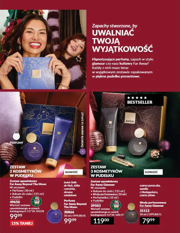 AVON - gazetka promocyjna Katalog grudzień 2024 od soboty 30.11 do wtorku 31.12 - strona 94