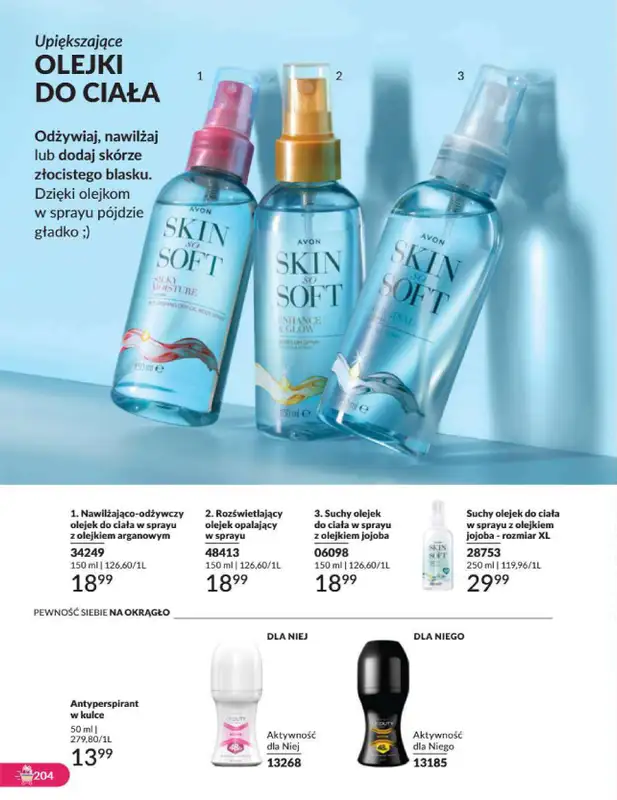 AVON - gazetka promocyjna Katalog grudzień 2024 od soboty 30.11 do wtorku 31.12 - strona 204