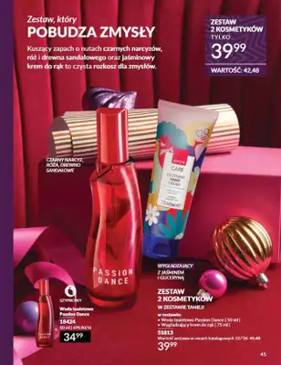 AVON - gazetka promocyjna Katalog grudzień 2024 od soboty 30.11 do wtorku 31.12 - strona 45