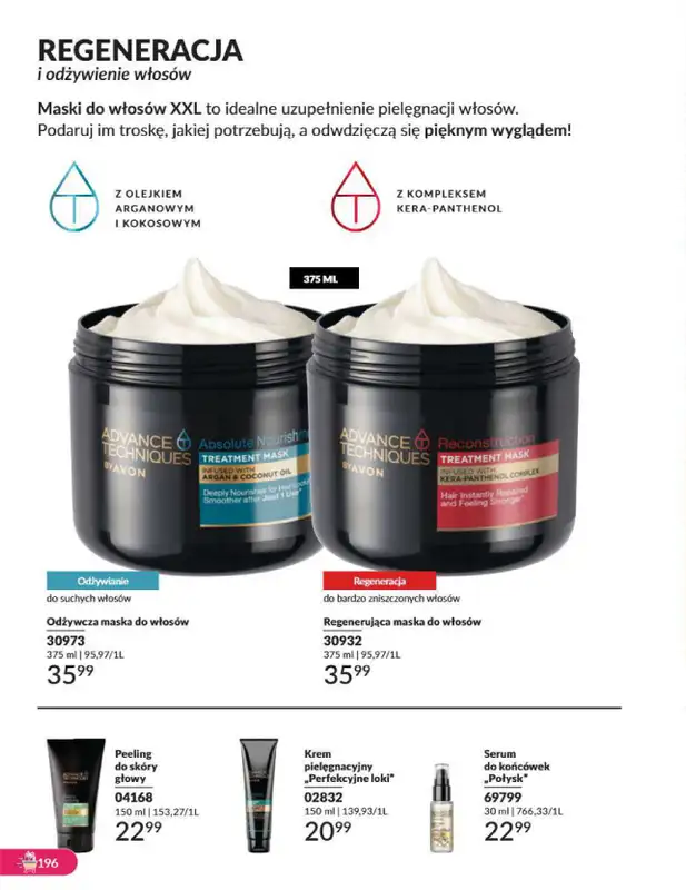 AVON - gazetka promocyjna Katalog grudzień 2024 od soboty 30.11 do wtorku 31.12 - strona 196