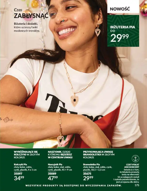 AVON - gazetka promocyjna Katalog grudzień 2024 od soboty 30.11 do wtorku 31.12 - strona 175