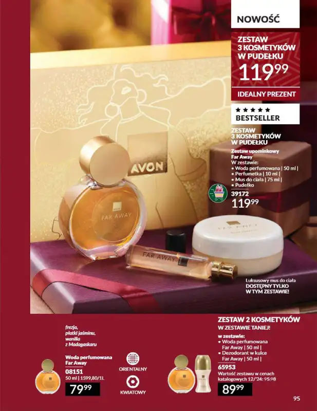 AVON - gazetka promocyjna Katalog grudzień 2024 od soboty 30.11 do wtorku 31.12 - strona 95