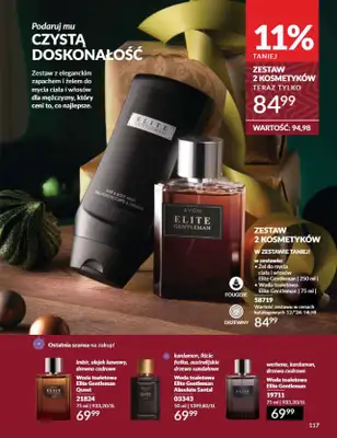 AVON - gazetka promocyjna Katalog grudzień 2024 od soboty 30.11 do wtorku 31.12 - strona 117