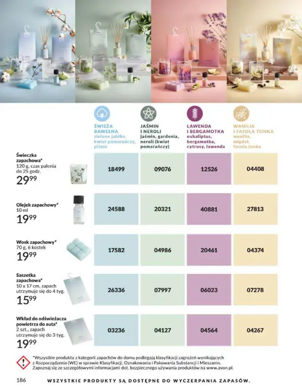 AVON - gazetka promocyjna Katalog grudzień 2024 od soboty 30.11 do wtorku 31.12 - strona 186